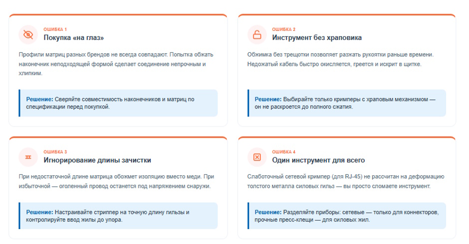Как выбрать инструмент для опрессовки: полное руководство для электромонтажника и сисадмина в 2026 Как выбрать инструмент для опрессовки: полное руководство для электромонтажника и сисадмина в 2026