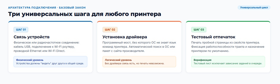 Как подключить принтер к компьютеру, Wi-Fi и телефону: один материал вместо десяти инструкций Как подключить принтер к компьютеру, Wi-Fi и телефону: один материал вместо десяти инструкций