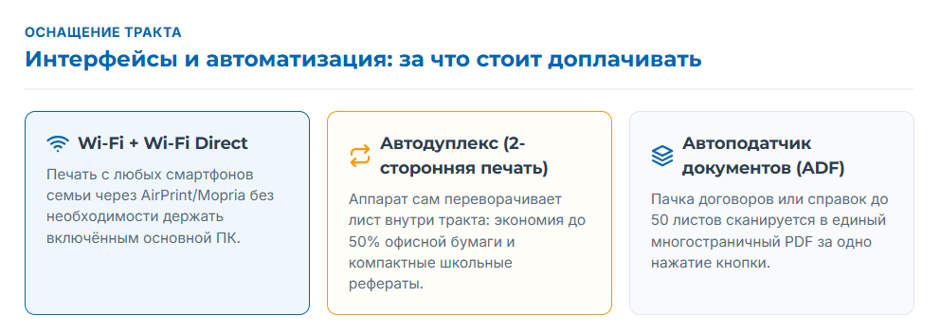 Рейтинг домашних МФУ 2026: 5 категорий под разные сценарии печати Рейтинг домашних МФУ 2026: 5 категорий под разные сценарии печати