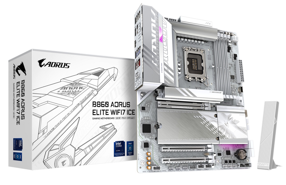 GIGABYTE B860 AORUS ELITE WIFI7 ICE GIGABYTE B860 AORUS ELITE WIFI7 ICE