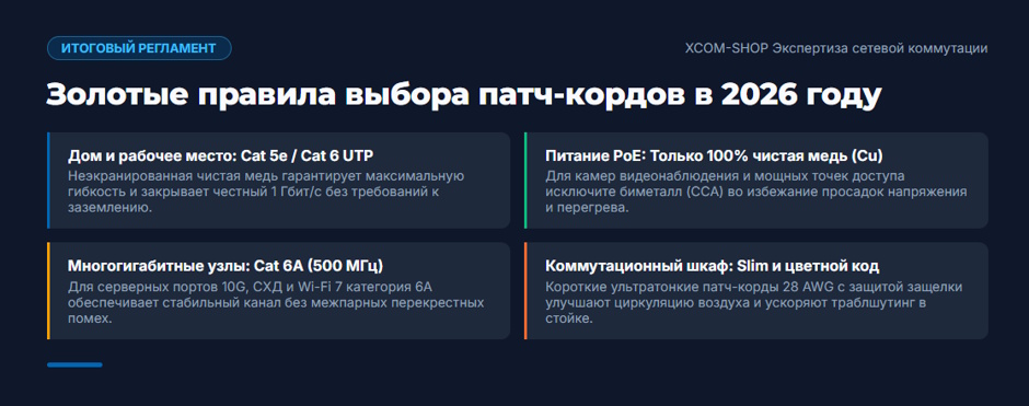Патч-корд: как выбрать сетевой кабель для дома и офиса Патч-корд: как выбрать сетевой кабель для дома и офиса