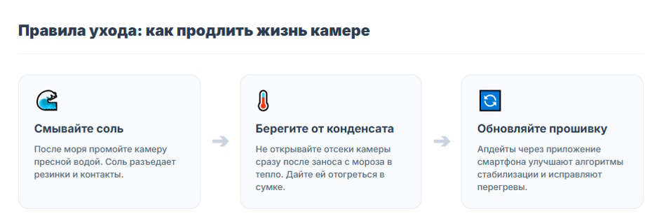 Рейтинг экшн-камер 2026 года: что выбрать для спорта и путешествий Рейтинг экшн-камер 2026 года: что выбрать для спорта и путешествий