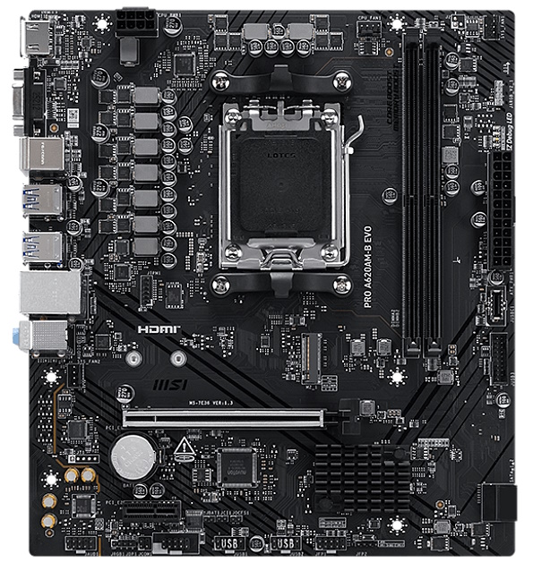 MSI PRO A620AM-B EVO MSI PRO A620AM-B EVO