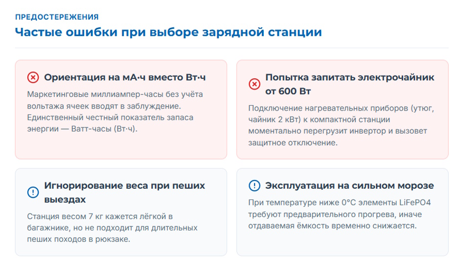 Портативная зарядная станция: выбор под задачу Портативная зарядная станция: выбор под задачу