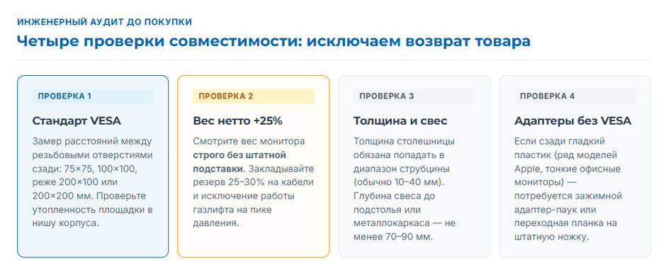 Кронштейн для монитора: виды крепления и топ кронштейнов 2026 года Кронштейн для монитора: виды крепления и топ кронштейнов 2026 года