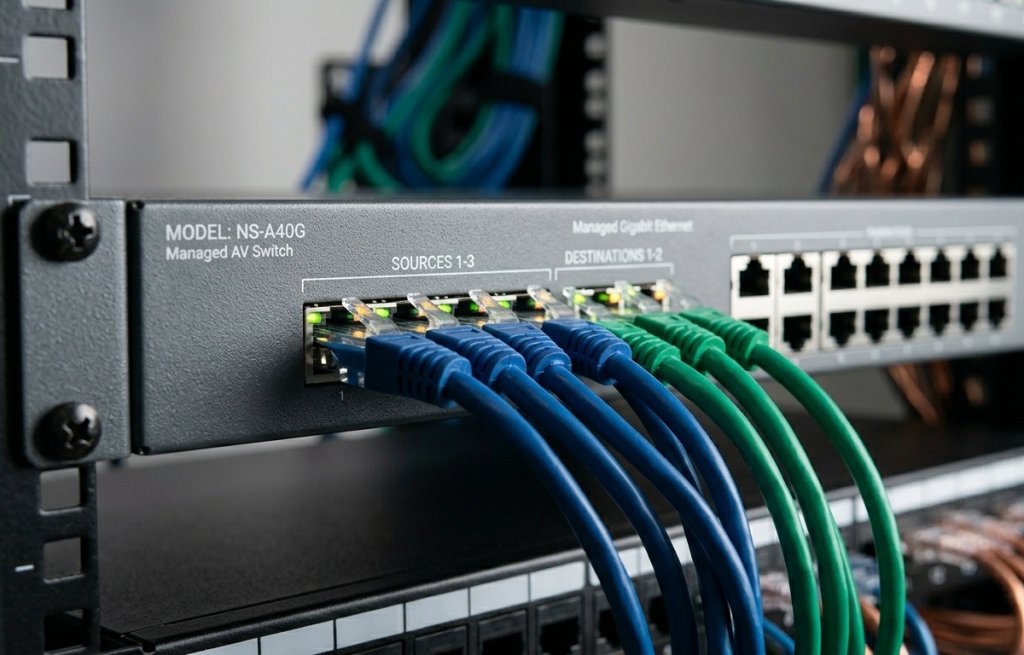 AV over IP: как передавать видео и аудио по локальной сети — NDI, Dante и SDVoE AV over IP: как передавать видео и аудио по локальной сети — NDI, Dante и SDVoE
