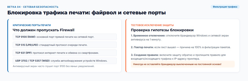 Принтер не печатает с компьютера: дерево диагностики для системного администратора Принтер не печатает с компьютера: дерево диагностики для системного администратора