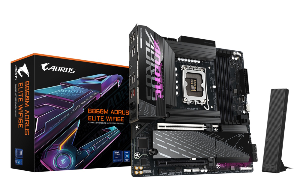 GIGABYTE B860M AORUS ELITE WIFI6E GIGABYTE B860M AORUS ELITE WIFI6E