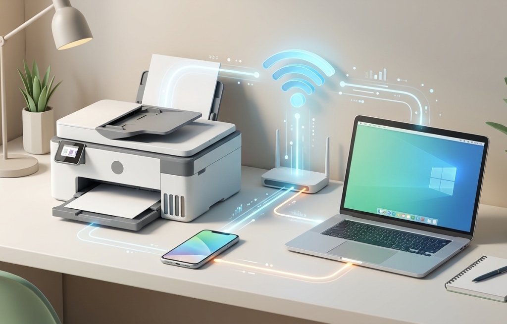 Как подключить принтер к компьютеру, Wi-Fi и телефону: один материал вместо десяти инструкций Как подключить принтер к компьютеру, Wi-Fi и телефону: один материал вместо десяти инструкций