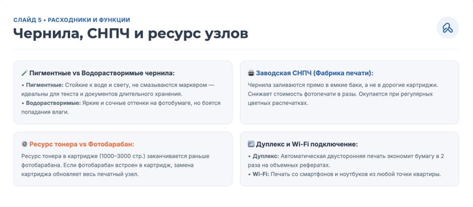 Принтер для дома: лазерный или струйный — как выбрать в 2026 году