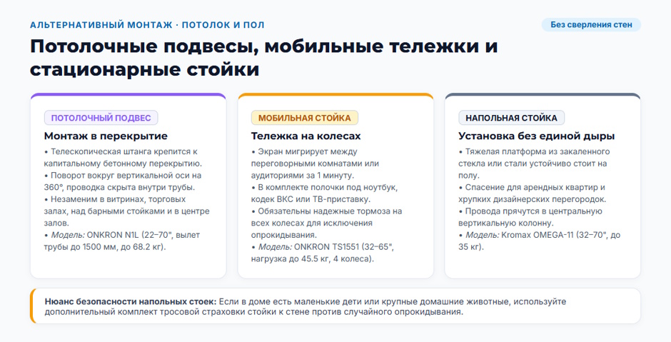 Кронштейн для телевизора: виды, параметры выбора и сценарии установки Кронштейн для телевизора: виды, параметры выбора и сценарии установки