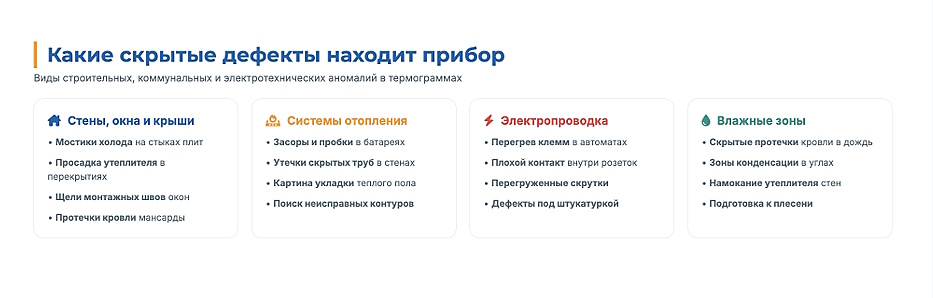 Тепловизор для дома: как выбрать и найти все скрытые проблемы