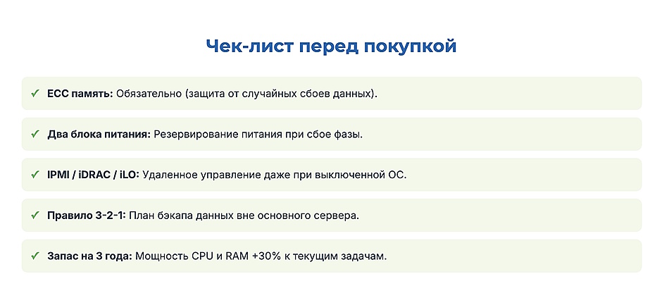 Как выбрать сервер и систему хранения данных для компании на 20–100 сотрудников Как выбрать сервер и систему хранения данных для компании на 20–100 сотрудников