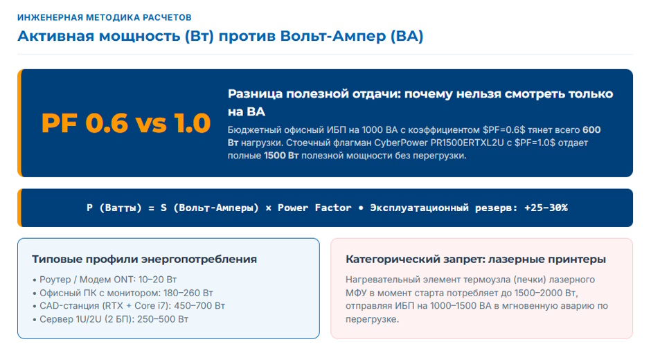ИБП CyberPower: какие классы есть в линейке и чем её состав отличается от Ippon и Powercom