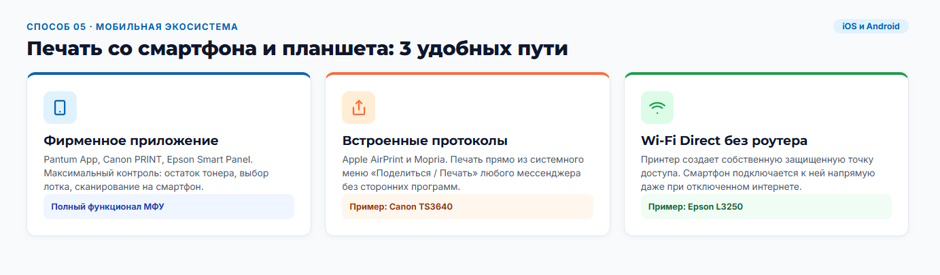 Как подключить принтер к компьютеру, Wi-Fi и телефону: один материал вместо десяти инструкций Как подключить принтер к компьютеру, Wi-Fi и телефону: один материал вместо десяти инструкций