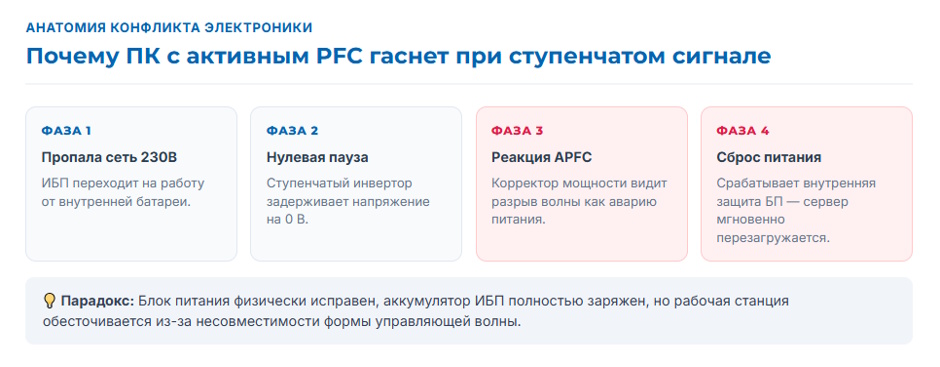 Чистый синус в ИБП: для какой техники обязателен, а где это переплата Чистый синус в ИБП: для какой техники обязателен, а где это переплата