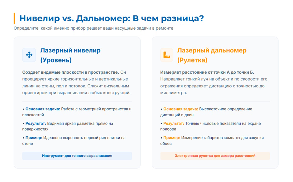 Как выбрать нивелир и дальномер в 2026: полный гид