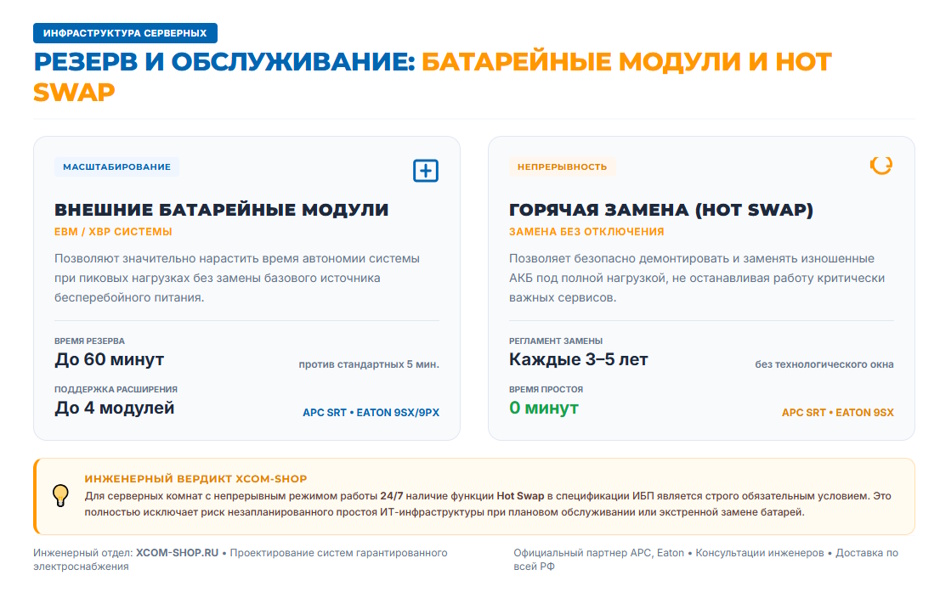 ИБП для серверной: как рассчитать мощность и выбрать топологию On-Line против Line-Interactive