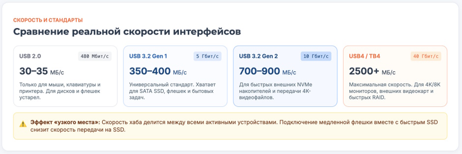 USB-хаб: какой нужен и как не ошибиться при выборе USB-хаб: какой нужен и как не ошибиться при выборе