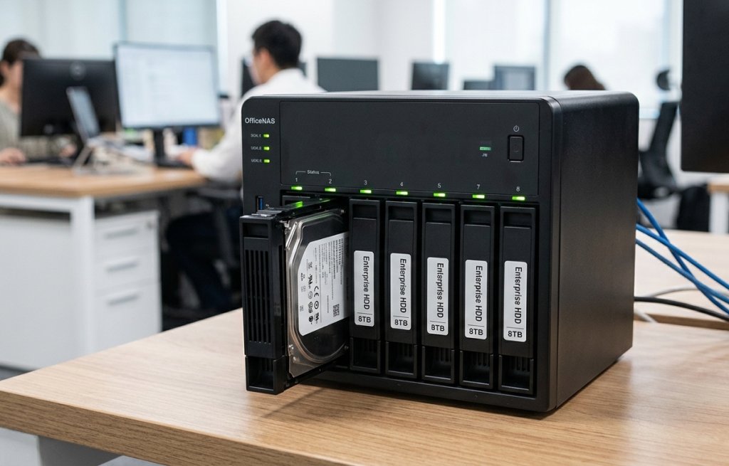 Как рассчитать объём NAS для офиса: полное руководство по подбору ёмкости
