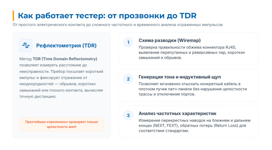Что такое кабельный тестер и для чего он нужен Что такое кабельный тестер и для чего он нужен