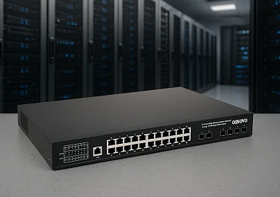 OSNOVO SW-24G4X-1L-I: коммутатор с мощностью PoE 400 Вт