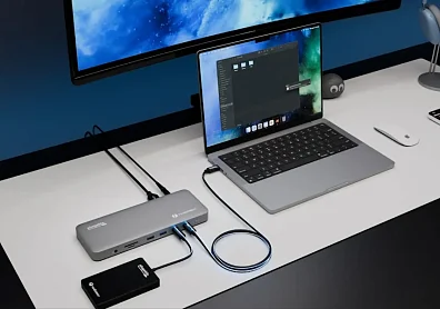 USB-C и Thunderbolt 4 для офиса: доки, адаптеры и подключение 2–3 мониторов к ноутбуку?>