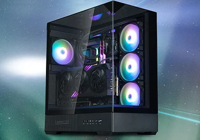 Zalman P40 Prism: интересный корпус с тремя прозрачными стенками