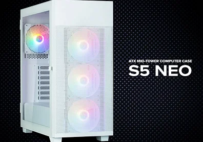 Zalman S5 NEO: недорогой корпус с поддержкой 11 вентиляторов