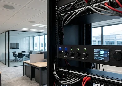 Многозонный усилитель для офиса: как организовать систему озвучивания с DSP и звуковыми зонами